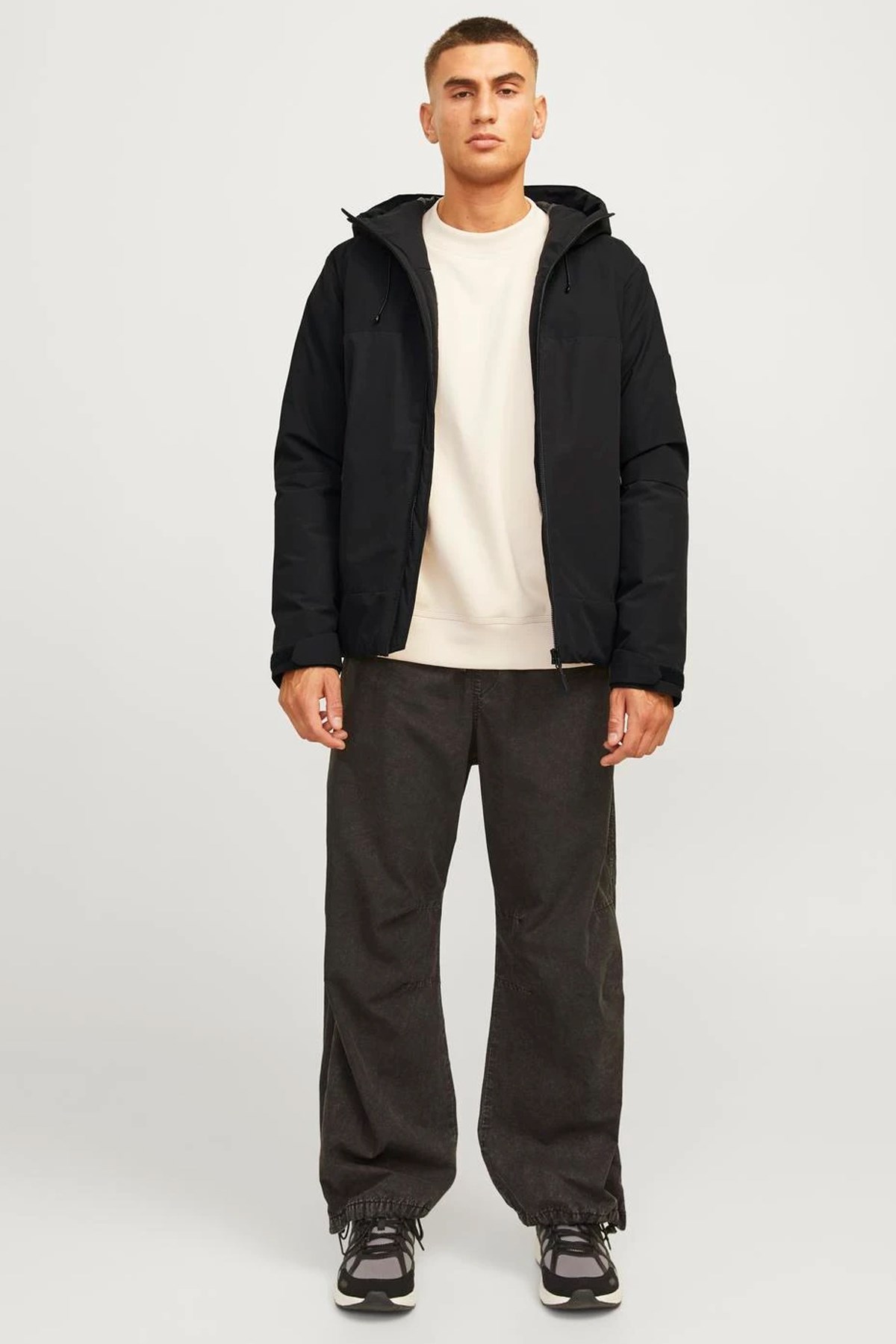 Jack & Jones Coaiden Transitional Erkek Mont 12260486 Siyah