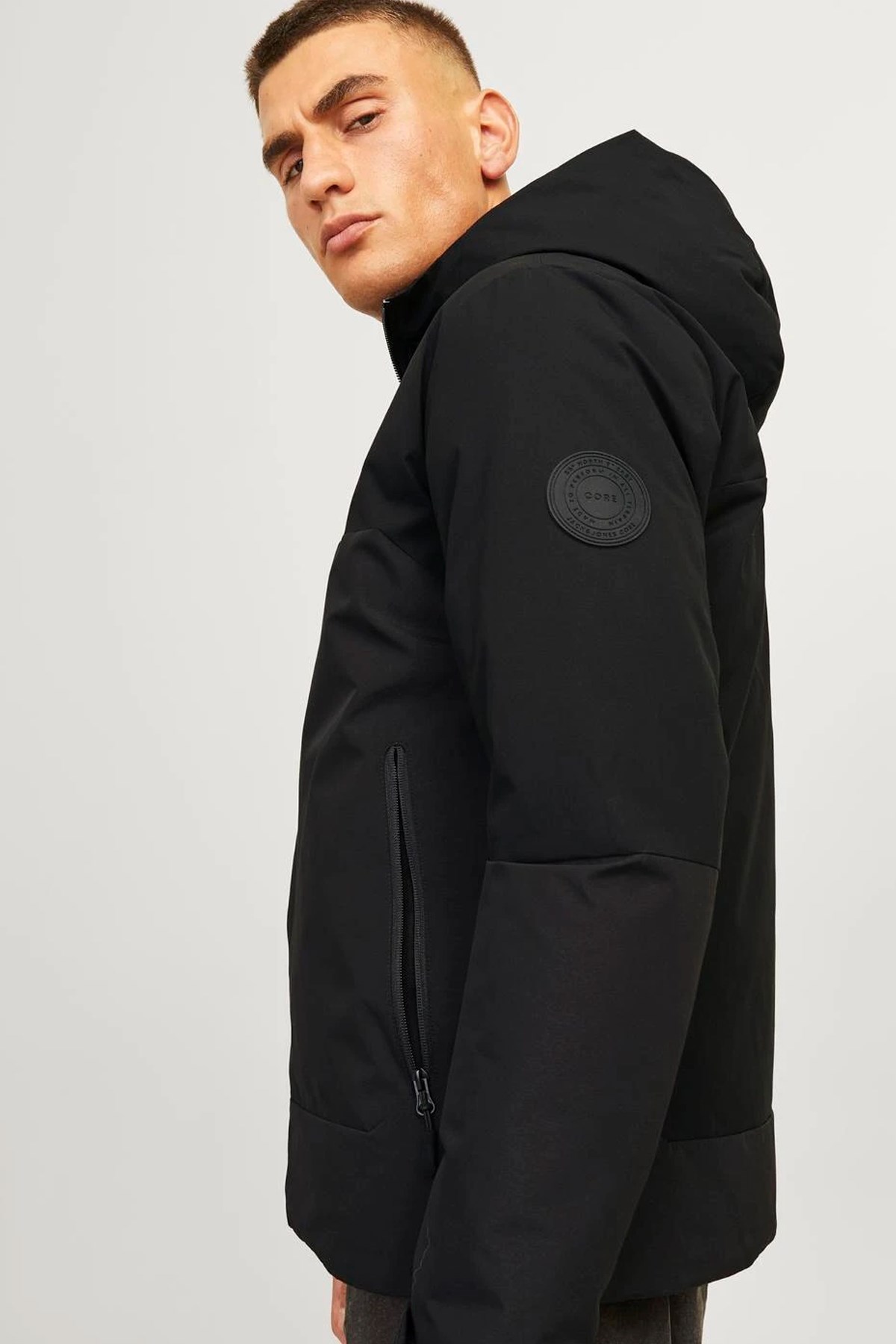 Jack & Jones Coaiden Transitional Erkek Mont 12260486 Siyah