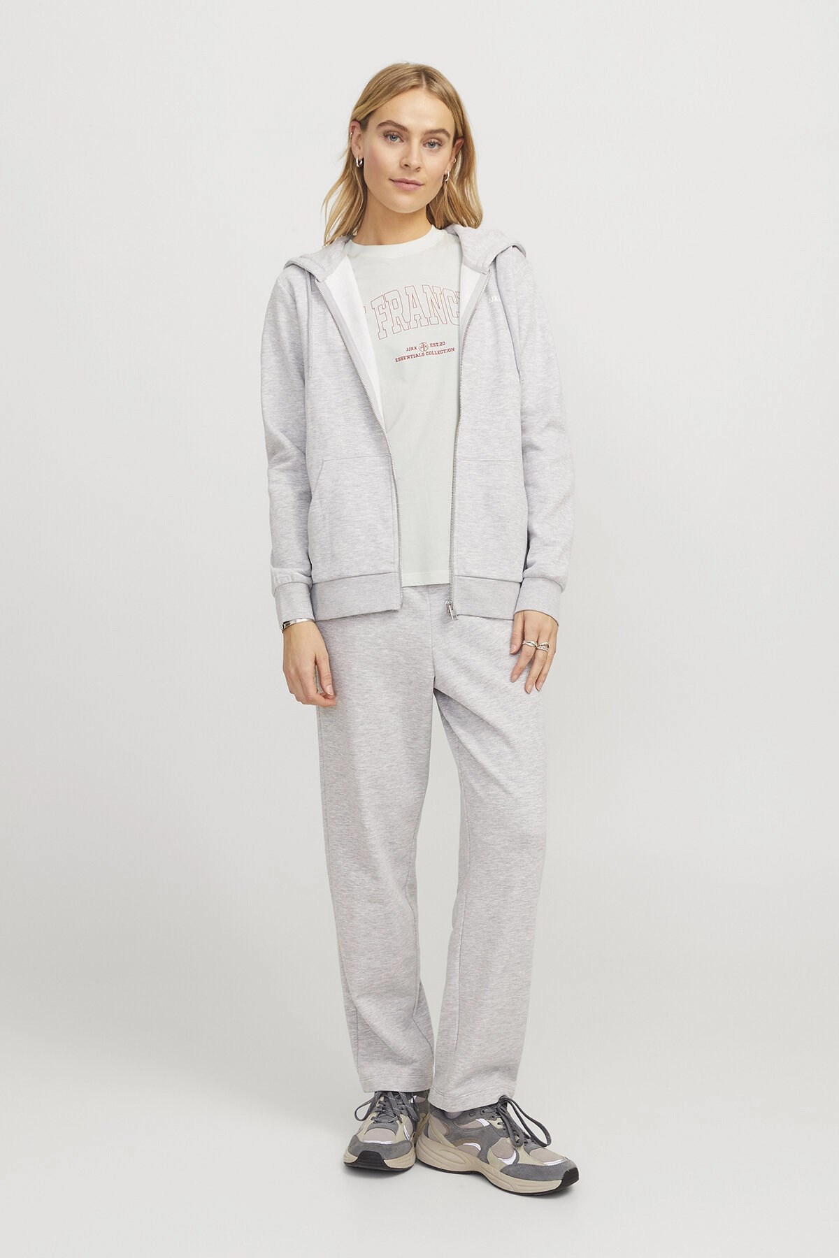 Jack & Jones Merle Reg Kadın Tişört Bej