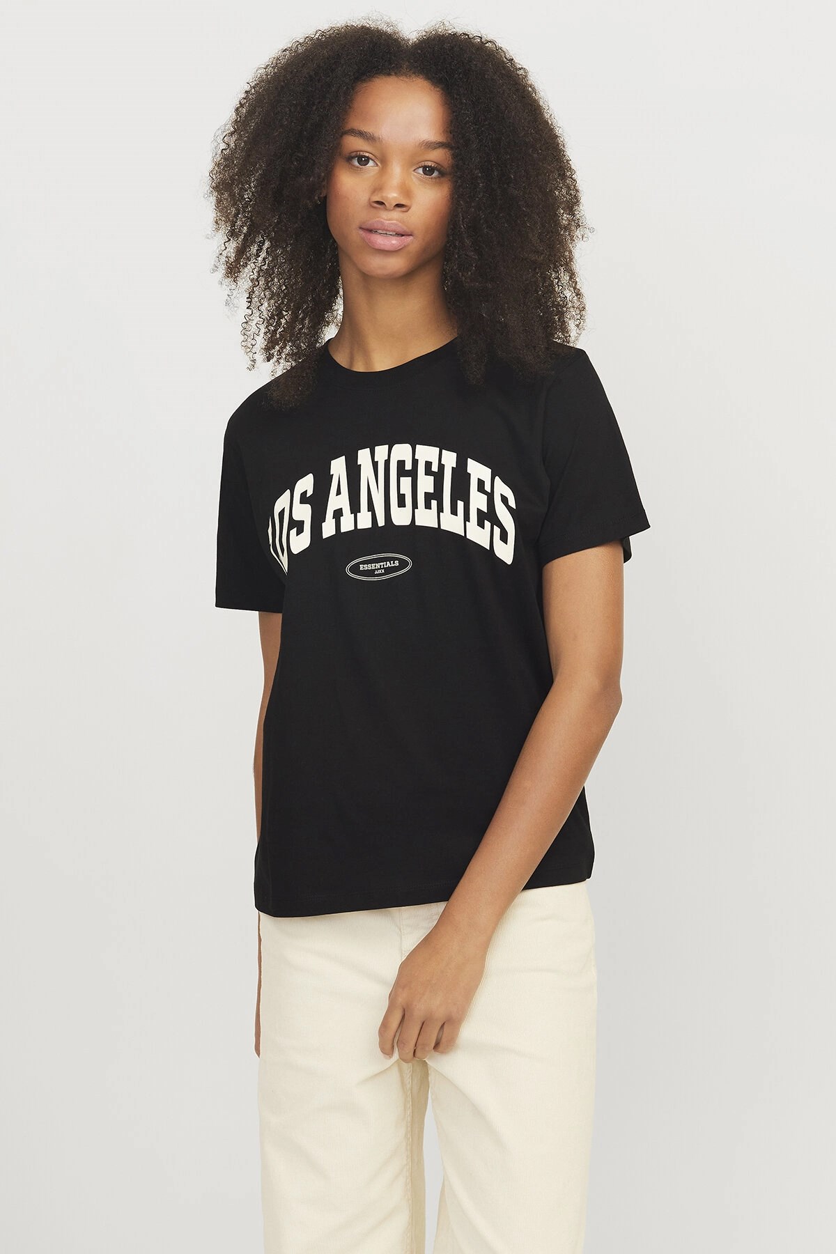 Jack & Jones Merle Reg Kadın Tişört Siyah