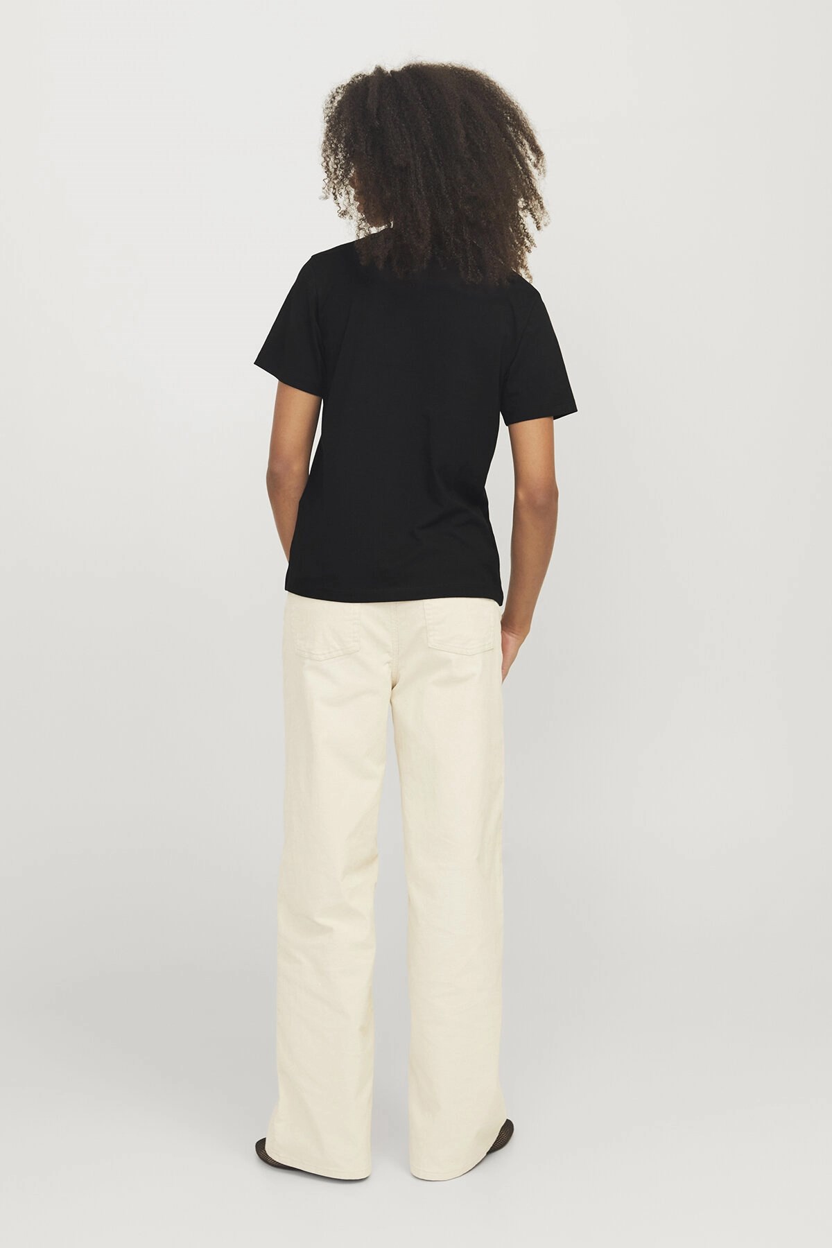 Jack & Jones Merle Reg Kadın Tişört Siyah
