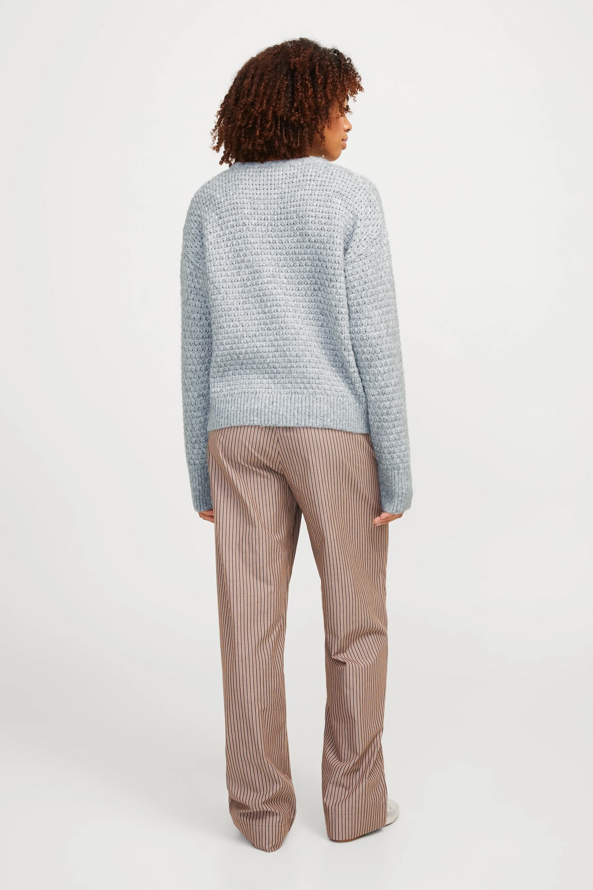 Jack & Jones Jxmilly Kadın Kazak 12261123 Gri