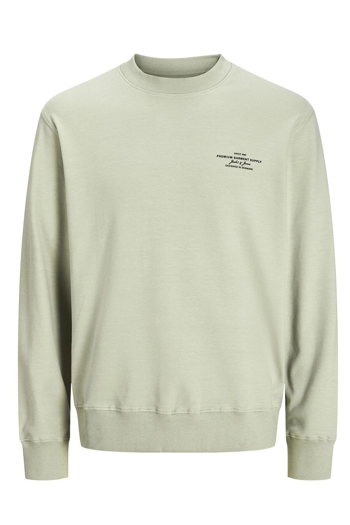 Jack & Jones Blachad Branding Erkek Sweat 12261386 Yeşil