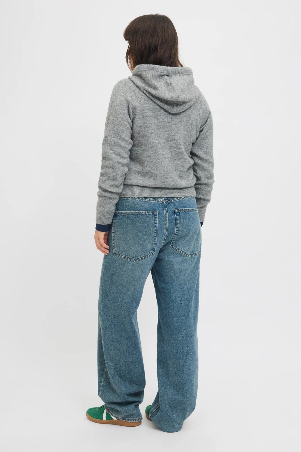 Jack & Jones Jxevi Kadın Kazak Gri
