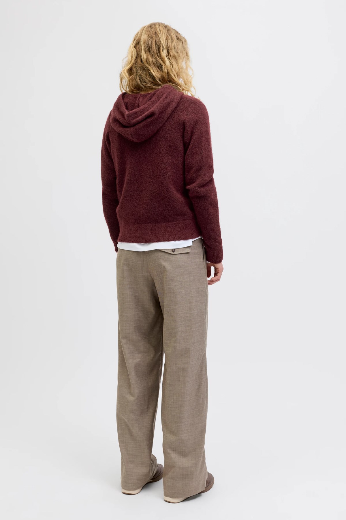 Jack & Jones Jxevi Kadın Kazak Kırmızı