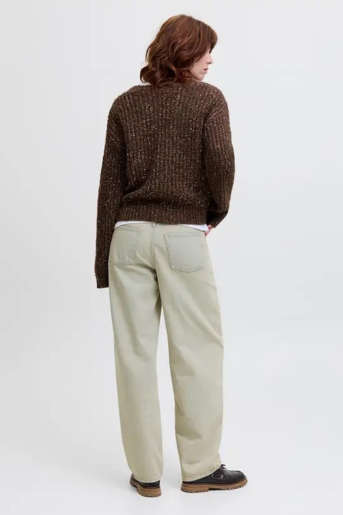 Jack & Jones Jxskyla Kadın Kazak Kahverengi