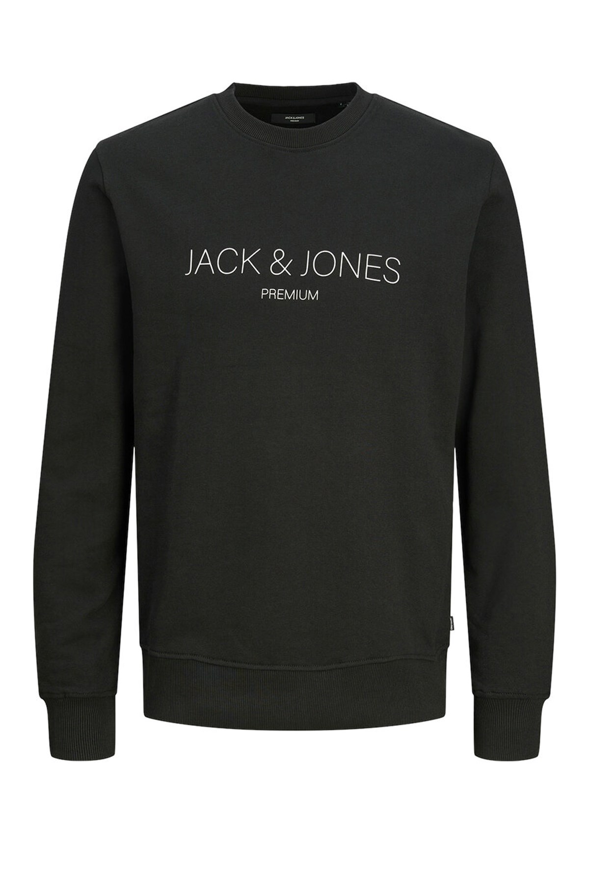 Jack & Jones Jprblajared Bisiklet Yaka Sweat 12261873 Siyah