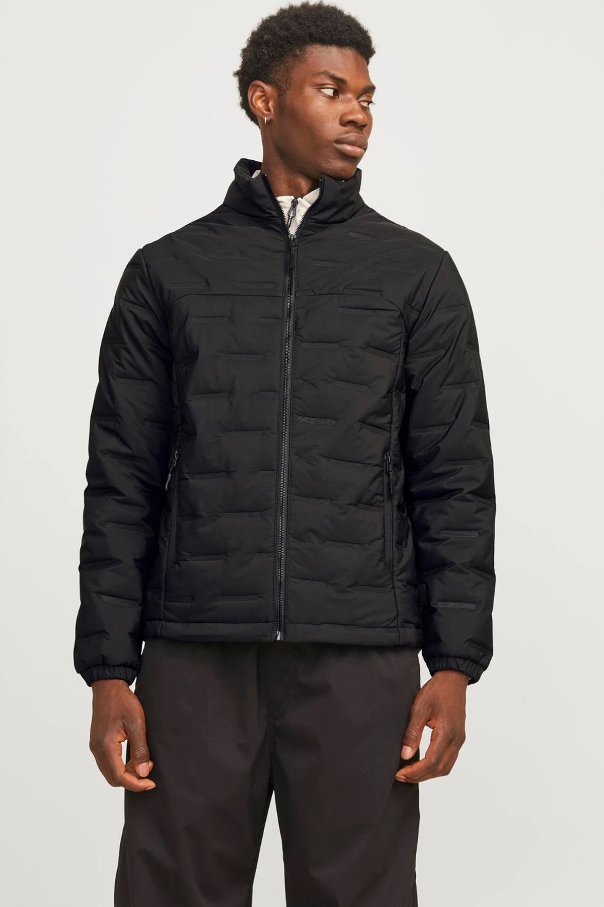 Jack & Jones Cosonic Stand Erkek Mont 12262102 Siyah