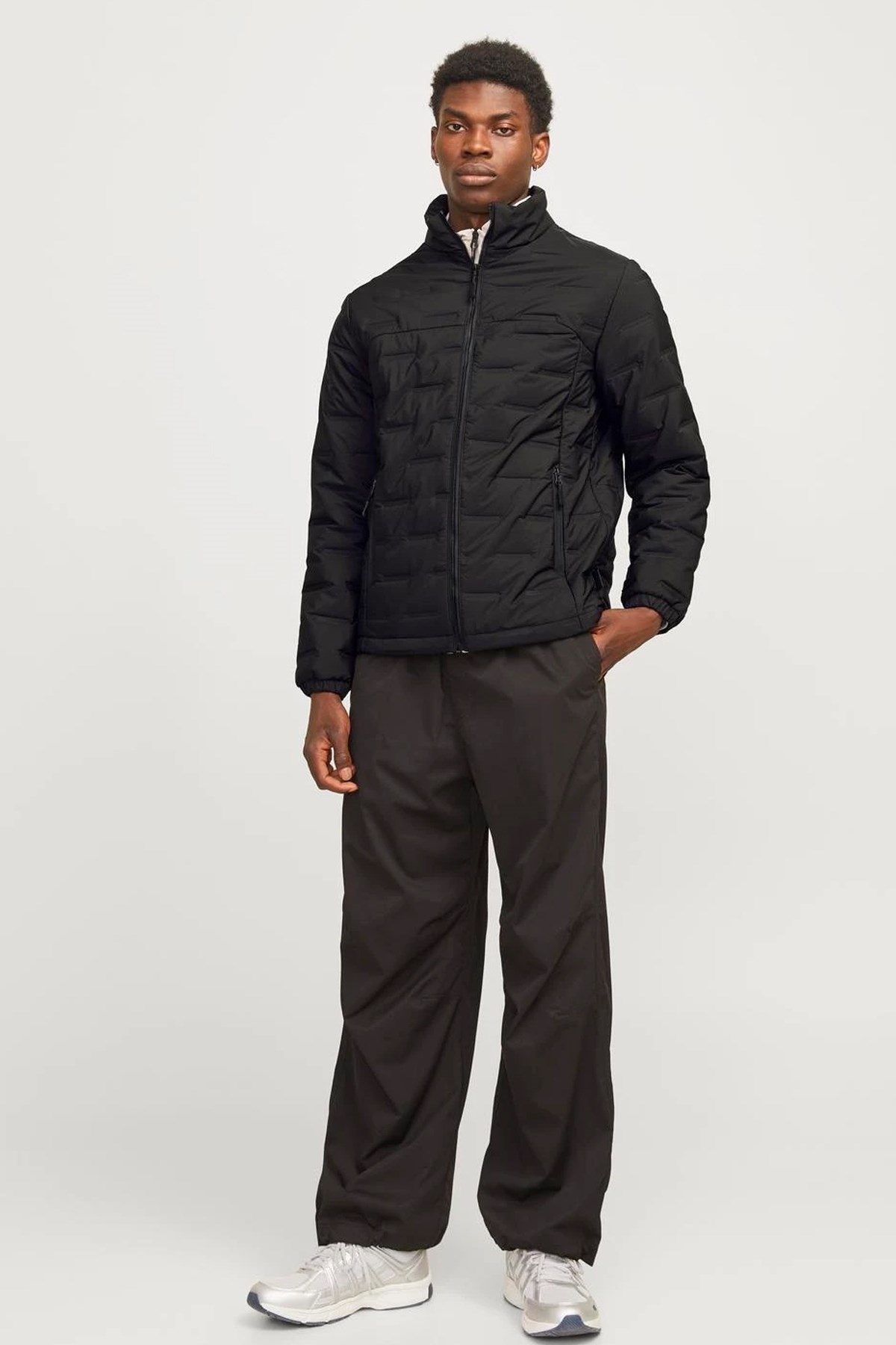 Jack & Jones Cosonic Stand Erkek Mont 12262102 Siyah