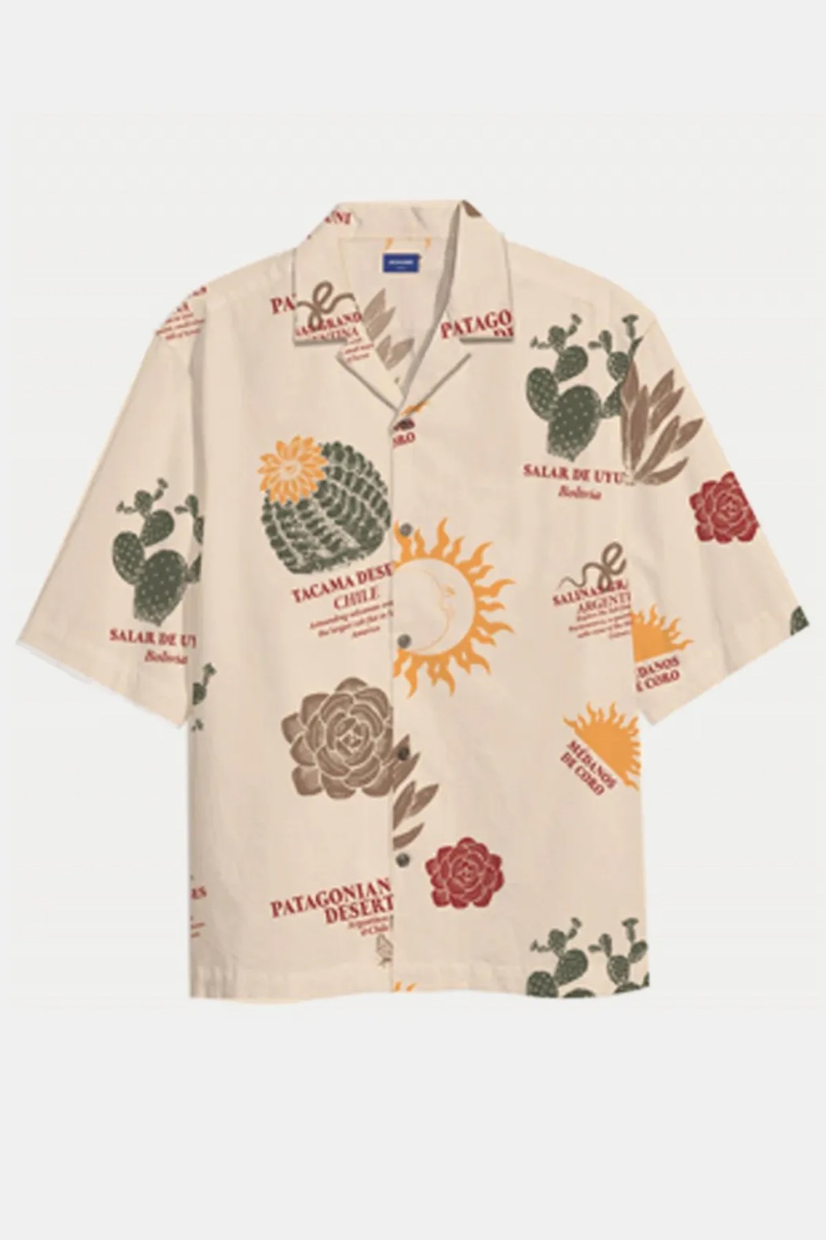 Jack & Jones Erkek Gömlek 12262199 Bej