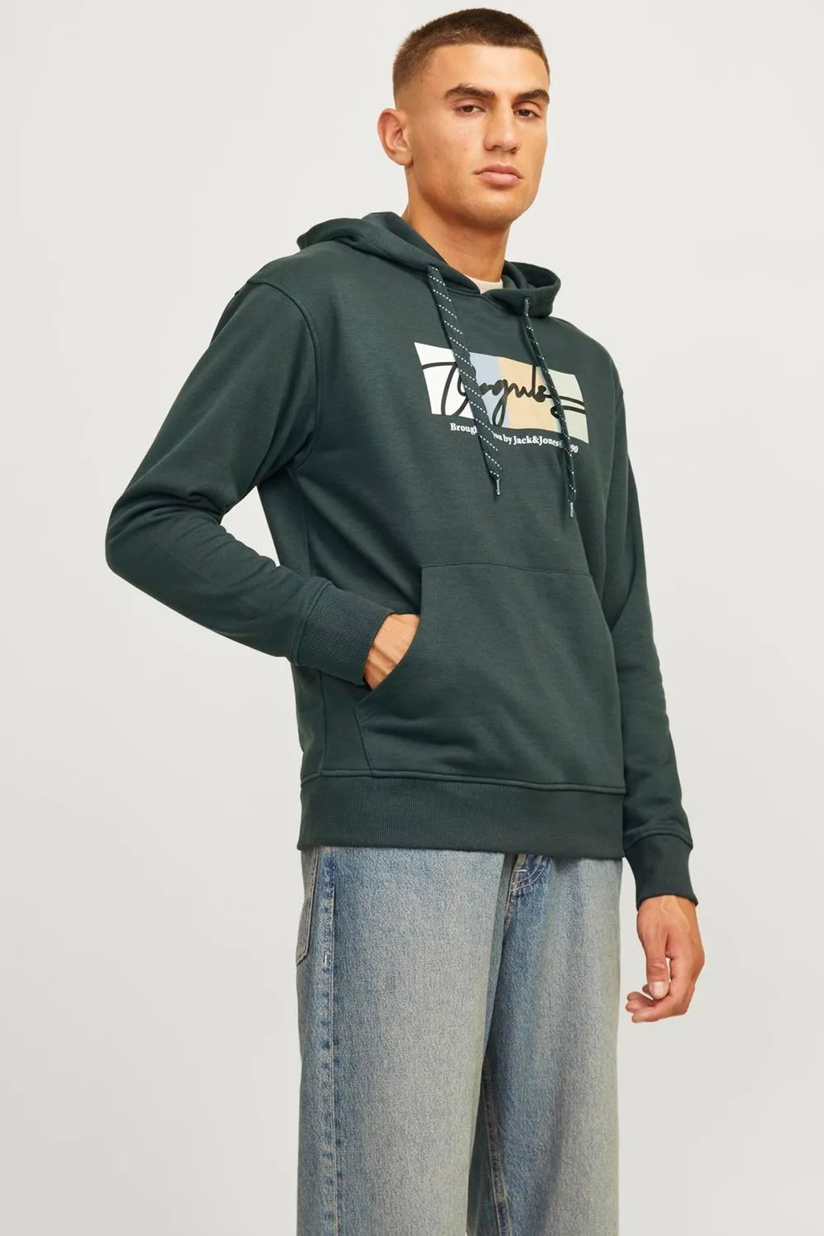 Jack & Jones Jorportland Erkek Sweat 12262421 Antrasit