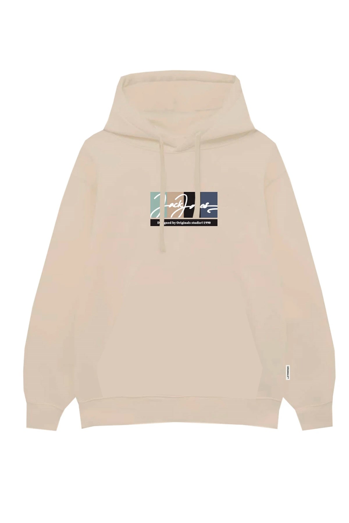 Jack & Jones Jorportland Erkek Sweat 12262421 Ekru