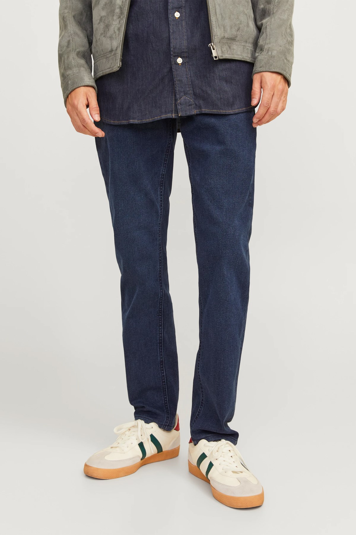 Jack & Jones Jjimike Jjoriginal Sq 260 Erkek Jean 12262487 Mavi