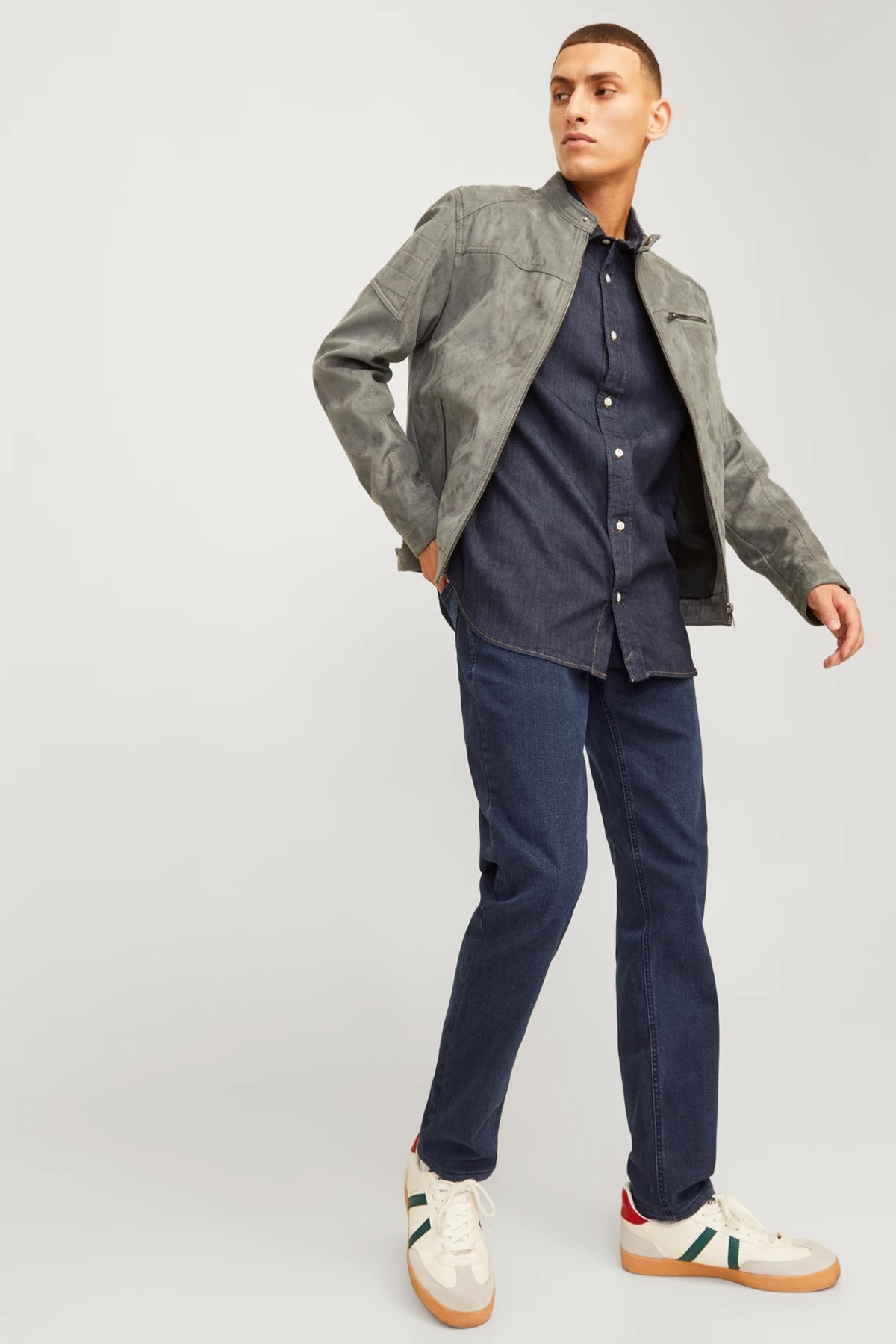 Jack & Jones Jjimike Jjoriginal Sq 260 Erkek Jean 12262487 Mavi