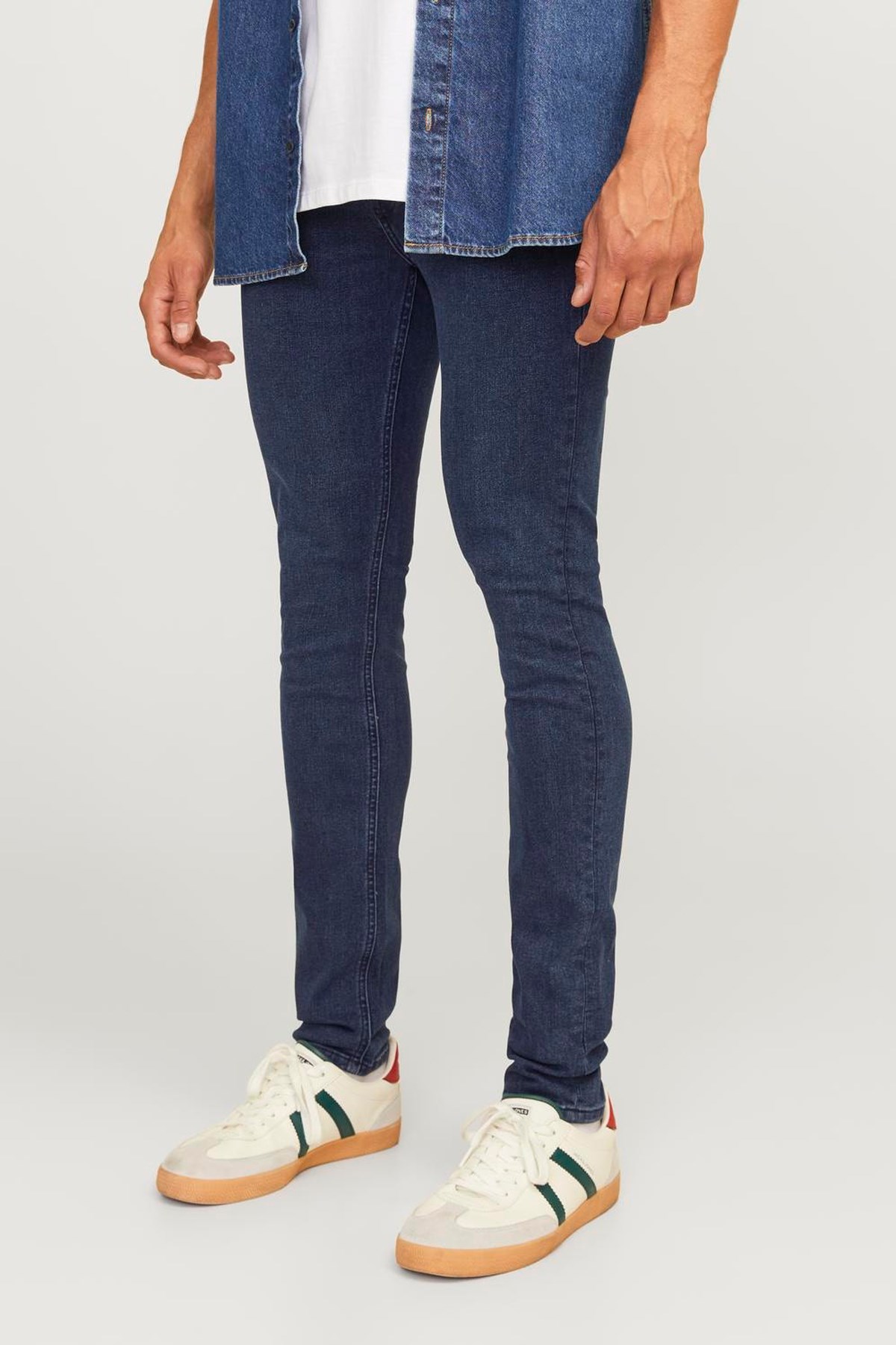 Jack & Jones Liam Sq 260 Erkek Jean Pantolon 12262488 Mavi
