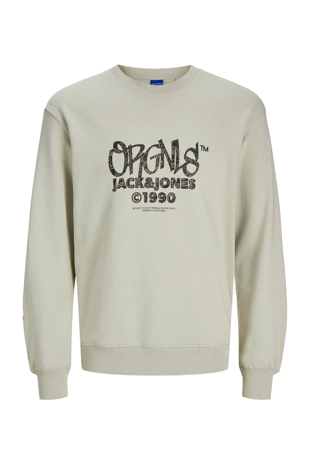 Jack & Jones Jorbushwick Erkek Sweat 12262850 Gri