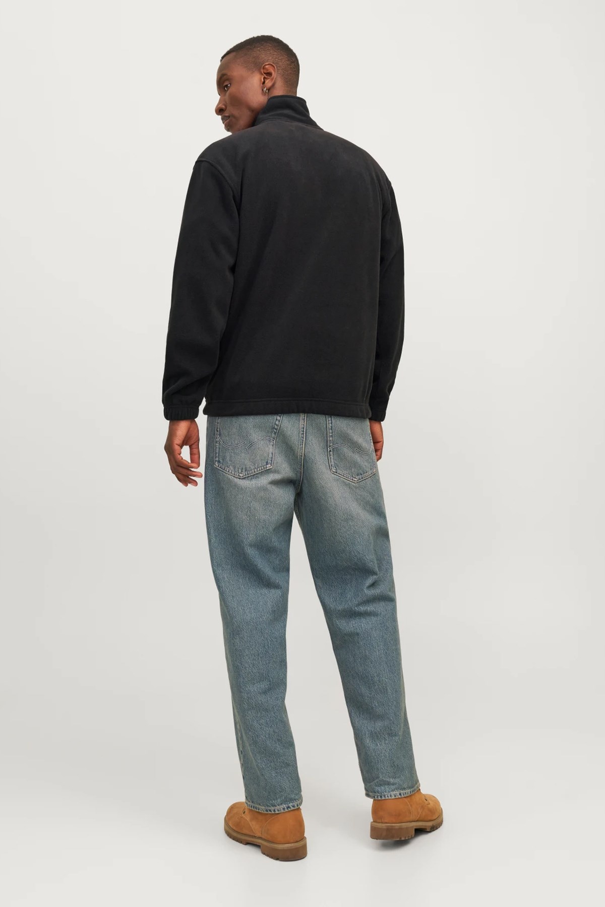 Jack & Jones Jorvesterbro Erkek Sweatshirt 12262981 Siyah