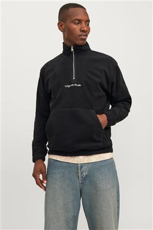 Jack & Jones Jorvesterbro Erkek Sweatshirt 12262981 Siyah