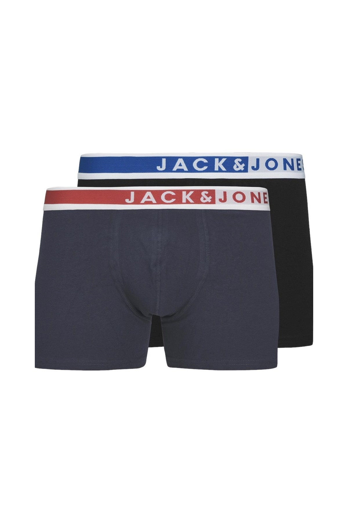 Jack & Jones Jackarim Solid 2'li Boxer 12266162 Lacivert