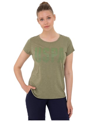 U.S. Polo Assn. Kadın Tişört 1226676-VR027
