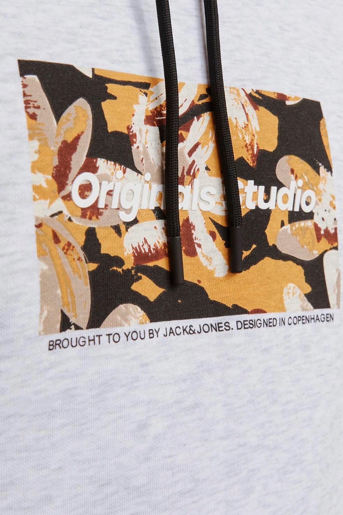 Jack & Jones Jorvesterbro Newton Boxfront Sweat 12266801 Beyaz