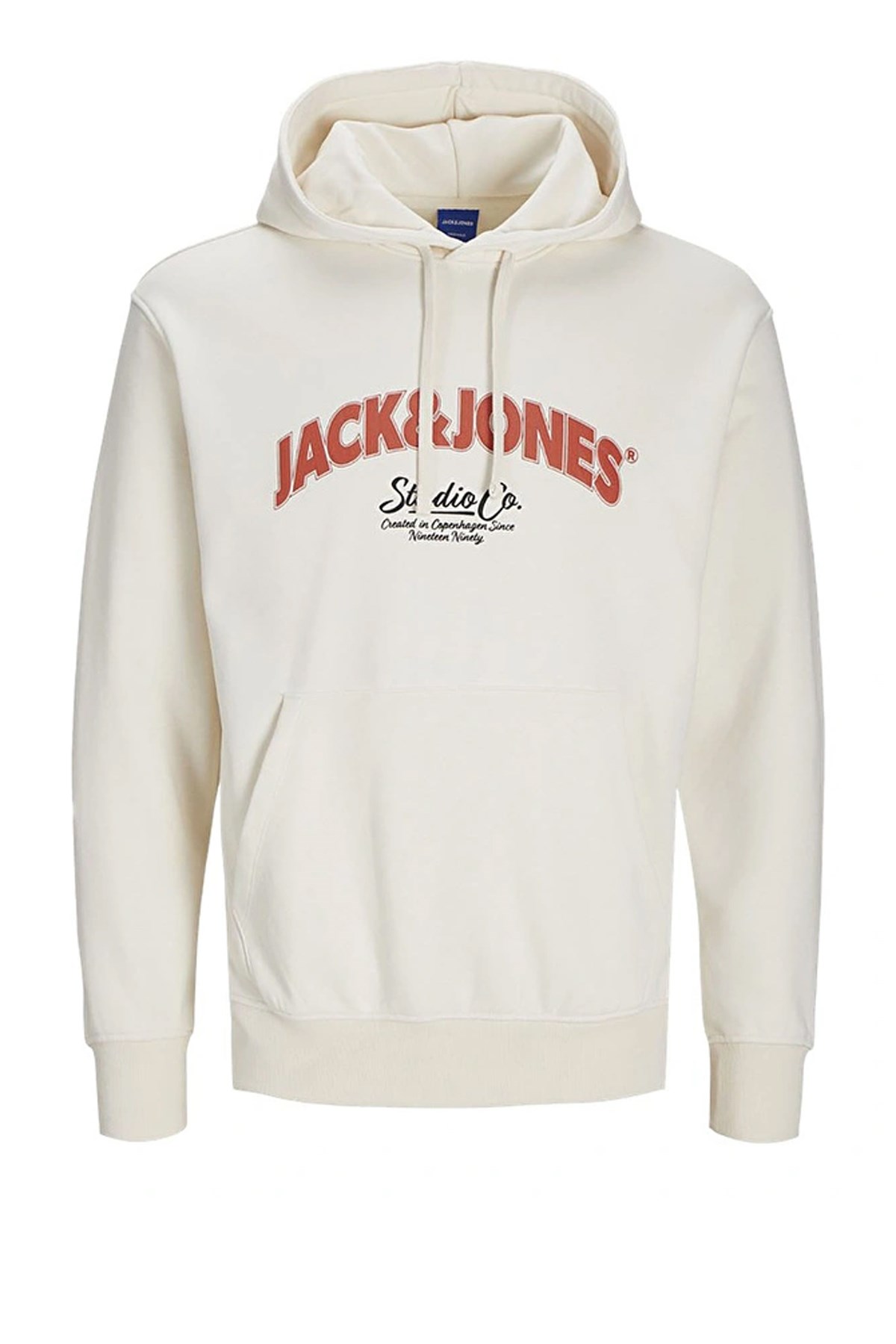Jack & Jones Jorbronx Arch Erkek Sweat 12267584 Beyaz