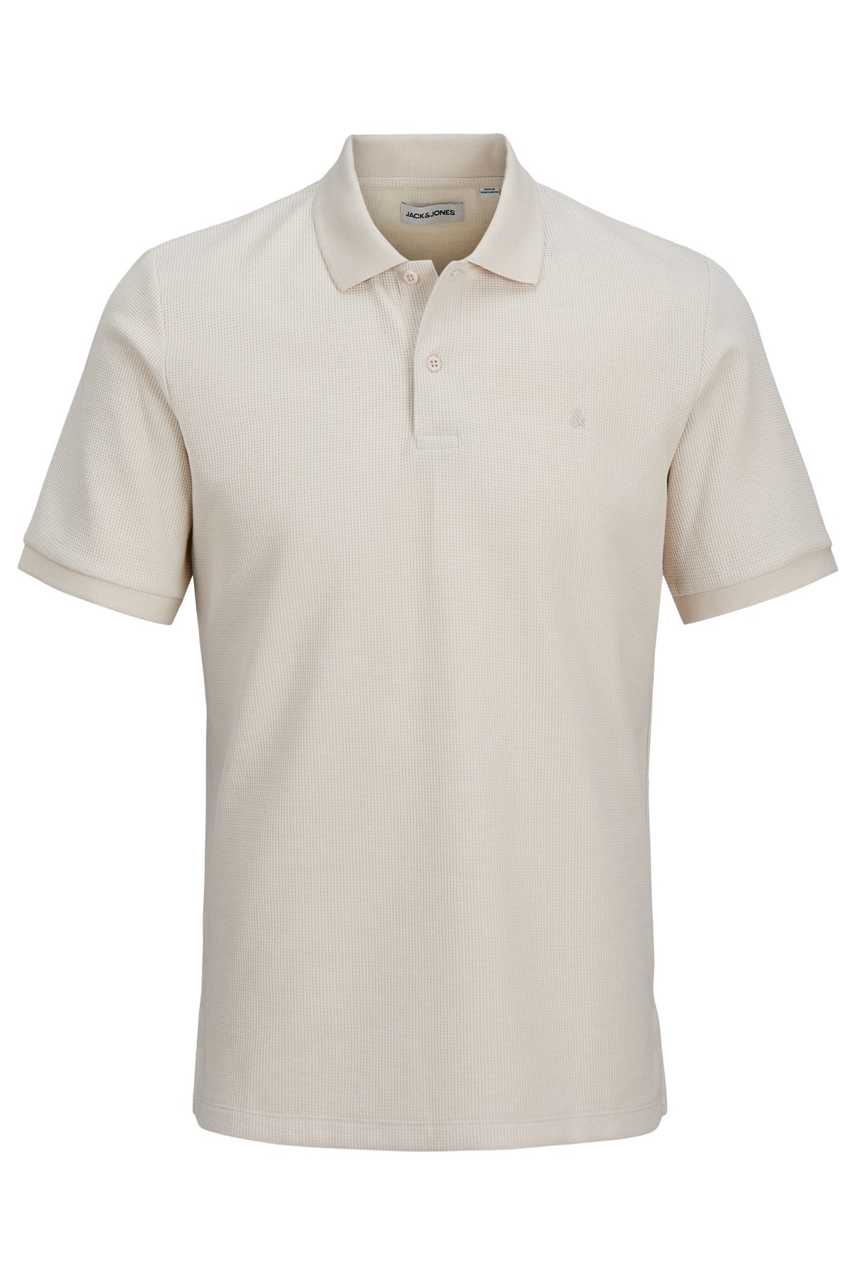 Jack & Jones Jjeaustin Erkek Polo Yaka Tişört 12268130 Bej