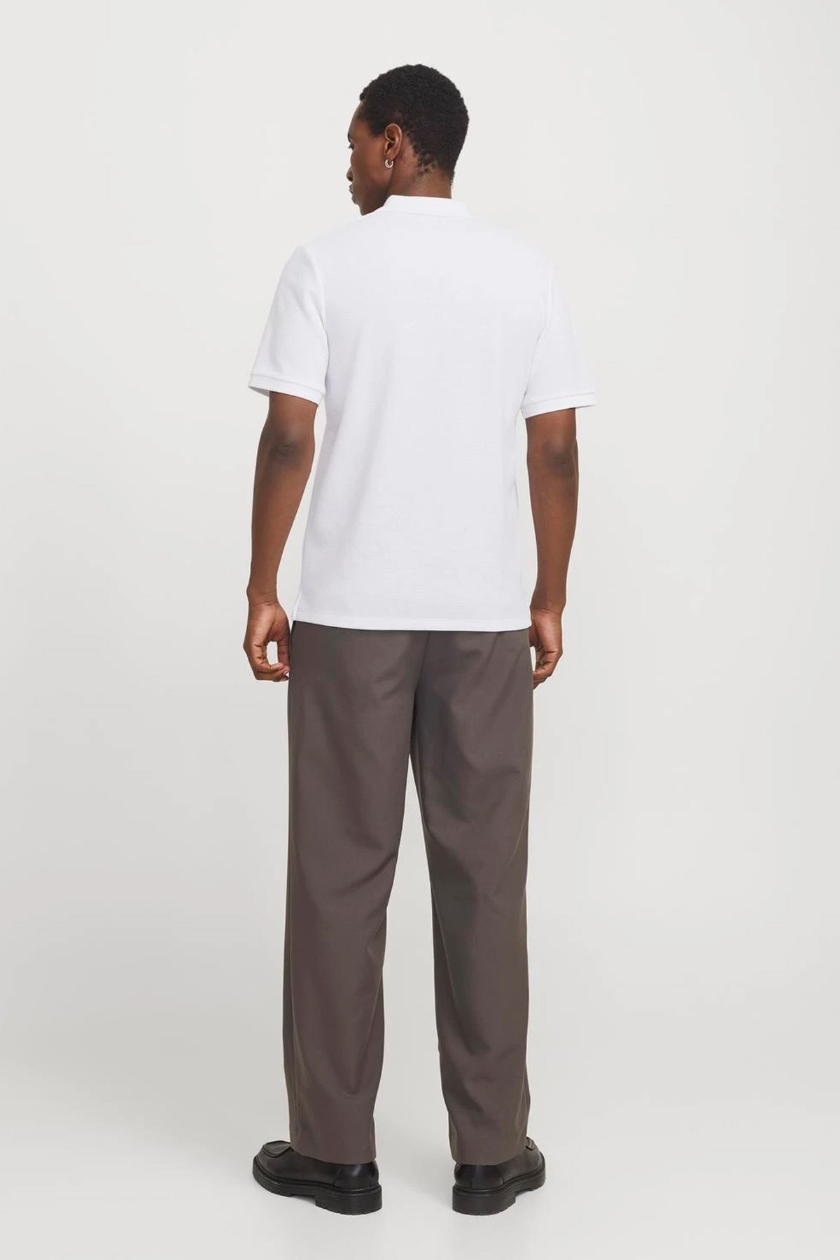 Jack & Jones Jjeaustin Erkek Polo Yaka Tişört 12268130 Beyaz
