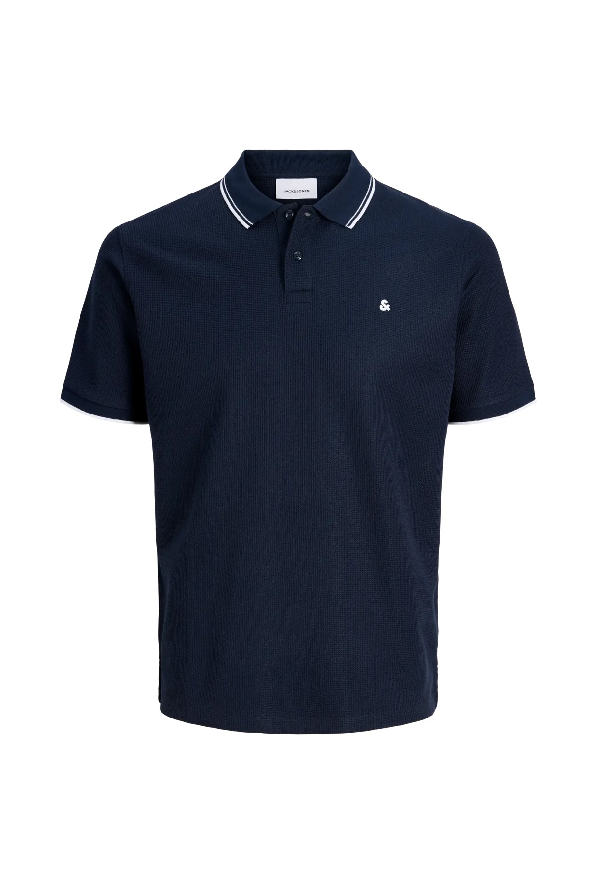 Jack & Jones Jjeaustin Erkek Polo Yaka Tişört 12268130 Mavi