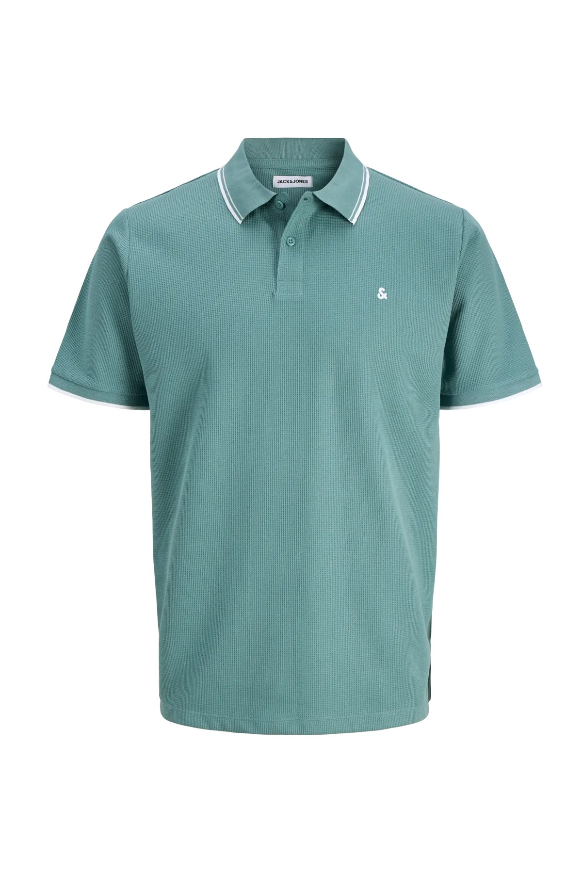Jack & Jones Jjeaustin Erkek Polo Yaka Tişört 12268130 Yeşil