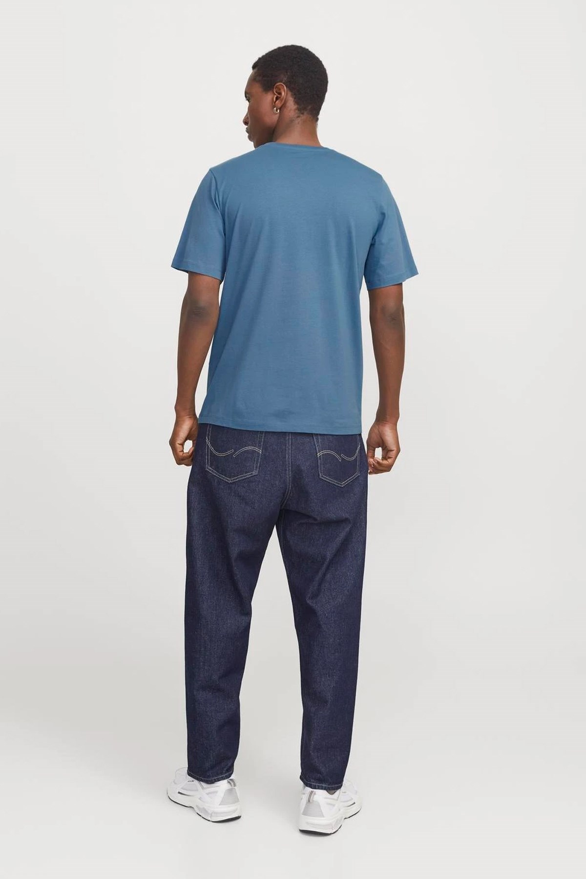 Jack & Jones Jjelogo Erkek Tişört 12268267 Lacivert