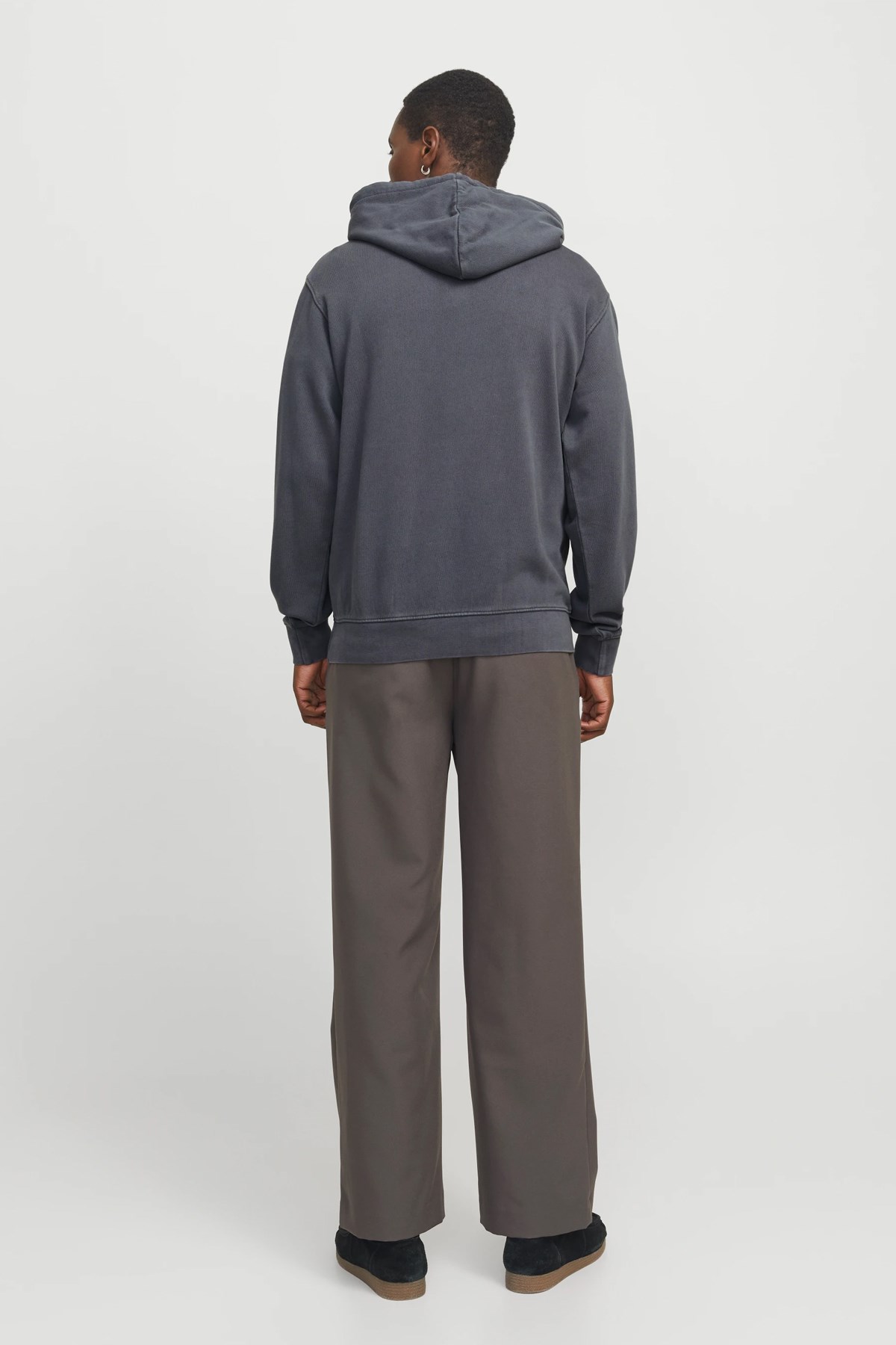 Jack & Jones Jjecharge Faded Erkek Sweatshirt 12268272 Gri