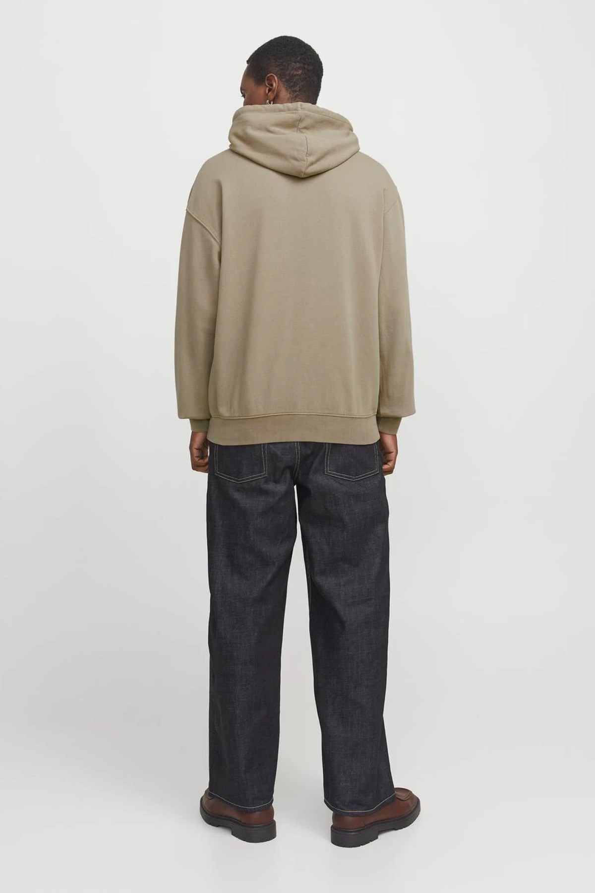 Jack & Jones Jjecharge Faded Erkek Sweatshirt 12268272 Gümüş