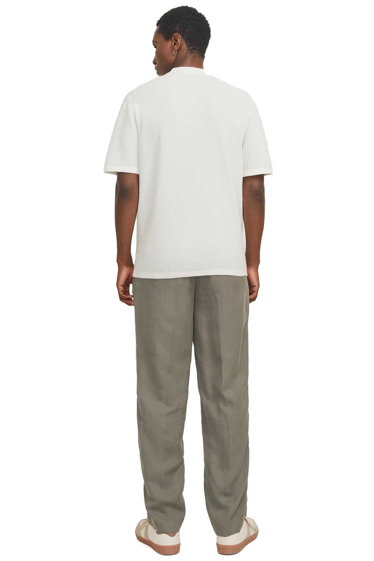 Jack & Jones Jjegeorge Erkek Tişört 12268281 Beyaz