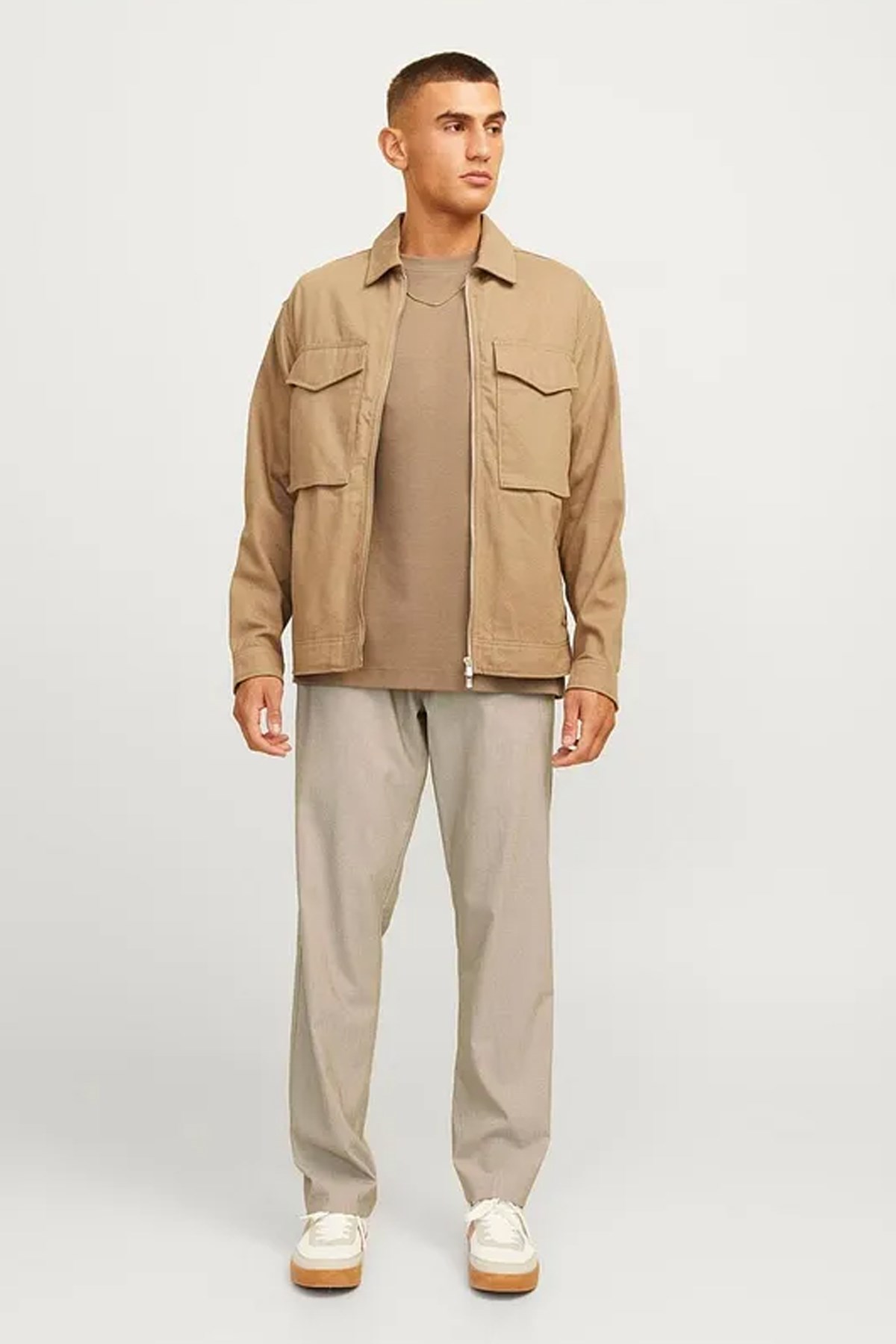 Jack & Jones Jpstkane Erkek Pantolon Bej