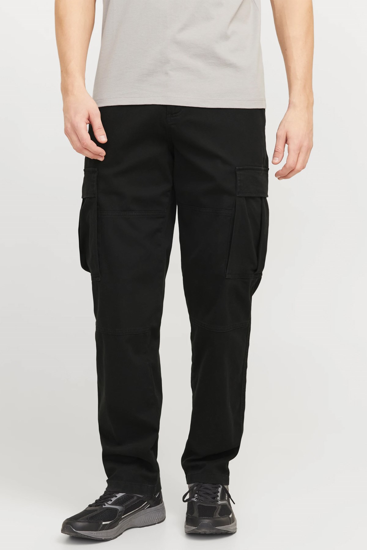 Jack & Jones Jpstkane Erkek Kargo Pantolon 12268364 Siyah