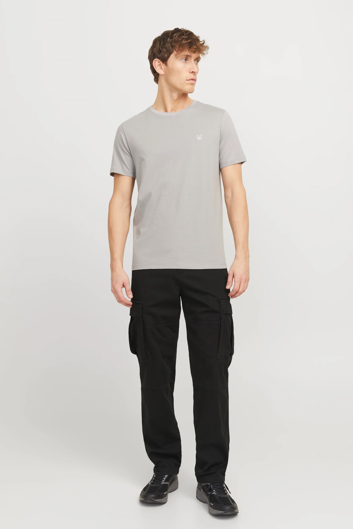 Jack & Jones Jpstkane Erkek Kargo Pantolon 12268364 Siyah