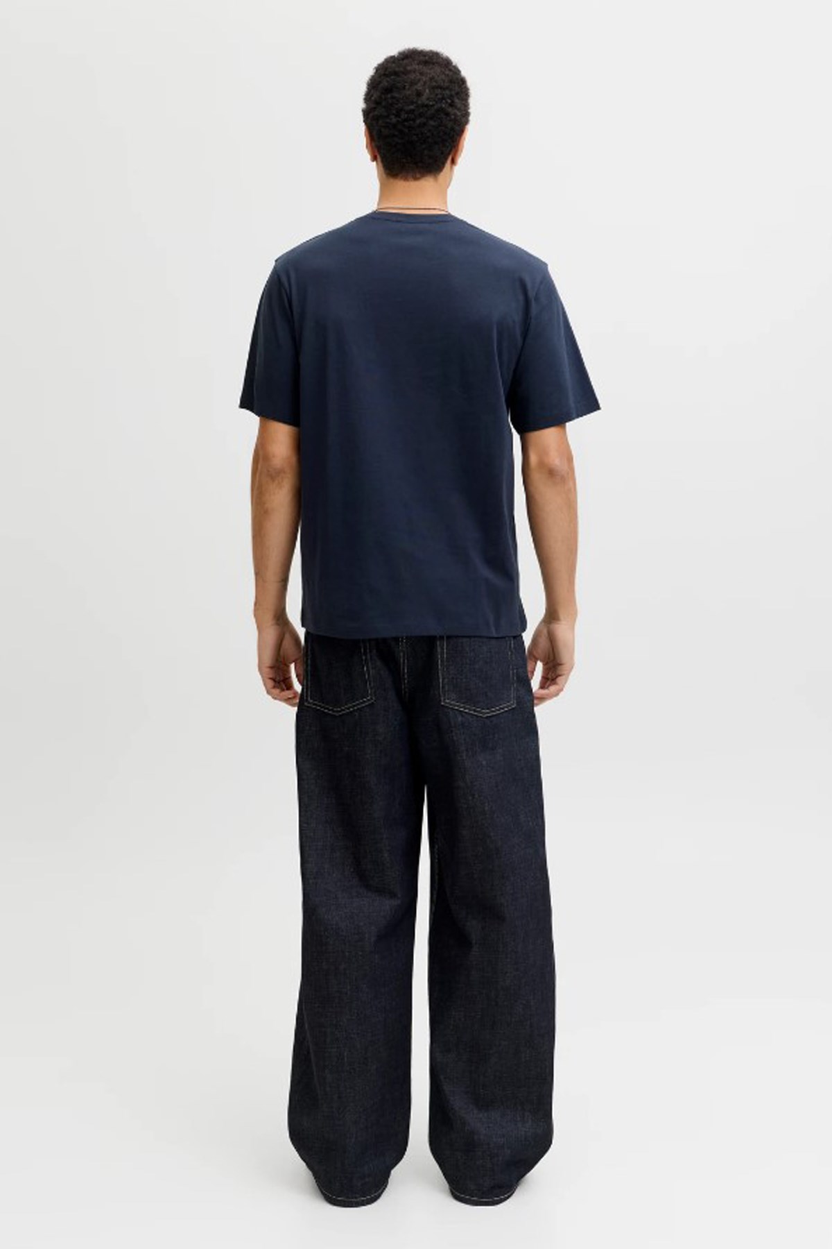 Jack & Jones Jjecorp Graphic Erkek Tişört 12268415 Lacivert