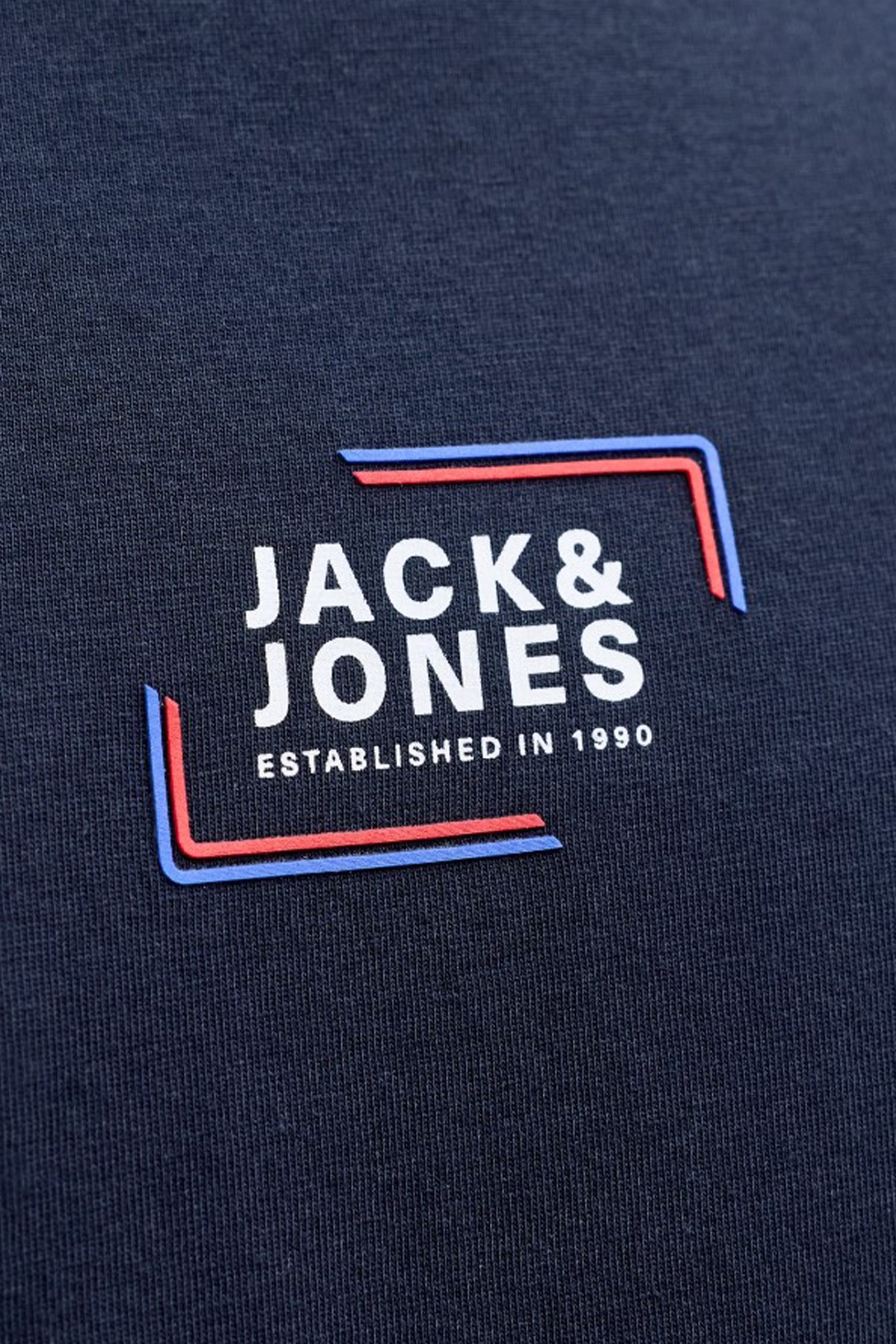 Jack & Jones Jjecorp Graphic Erkek Tişört 12268415 Lacivert