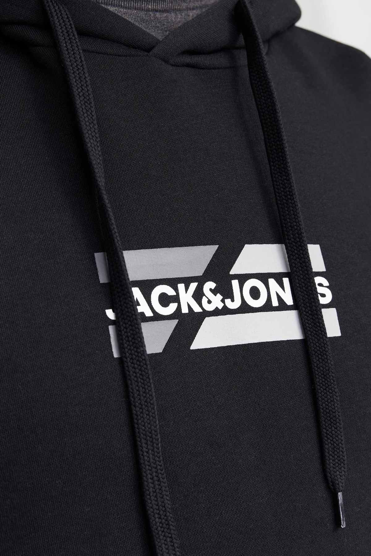 Jack & Jones Jjecorp Graphic Erkek Sweatshirt 12268422 Siyah