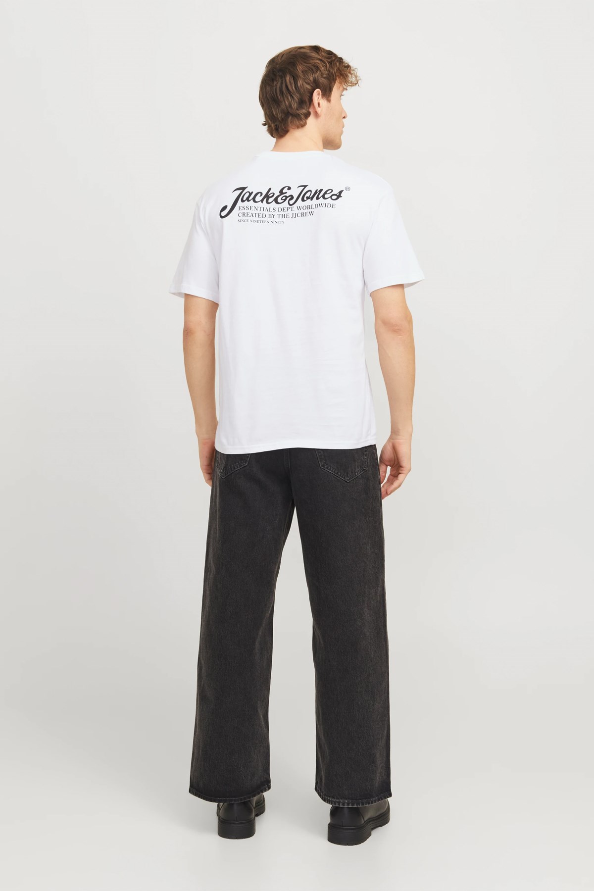 Jack & Jones Jjbeau Erkek Tişört 12268434 Beyaz