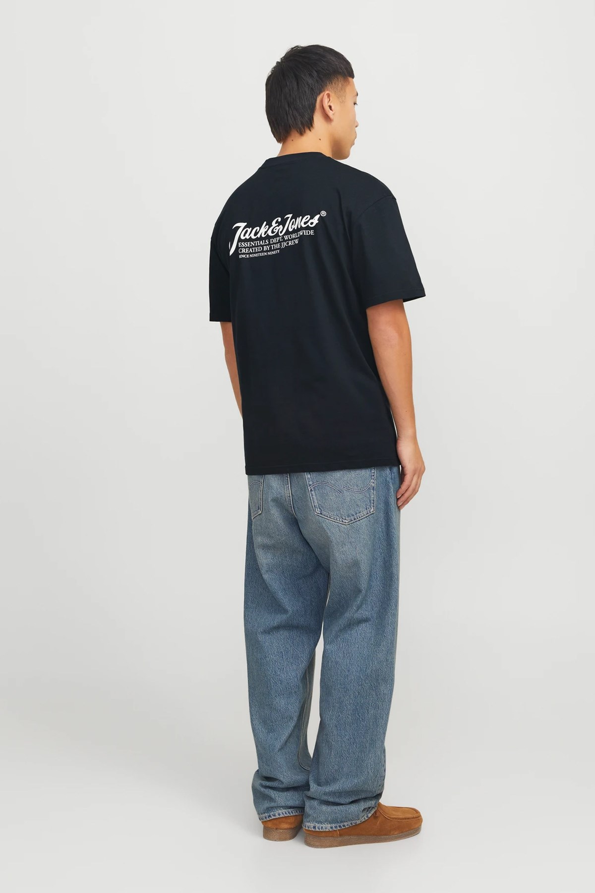 Jack & Jones Jjbeau Erkek Tişört 12268434 Mavi
