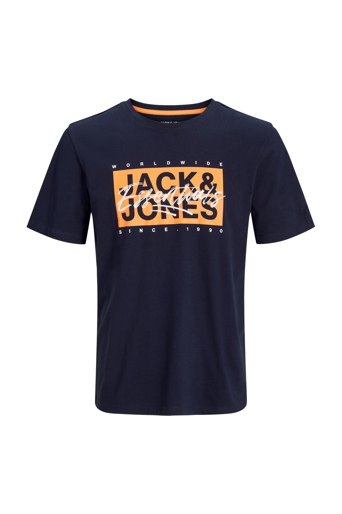 Jack & Jones Jjcolton Ln Erkek Tişört 12268439 Mavi