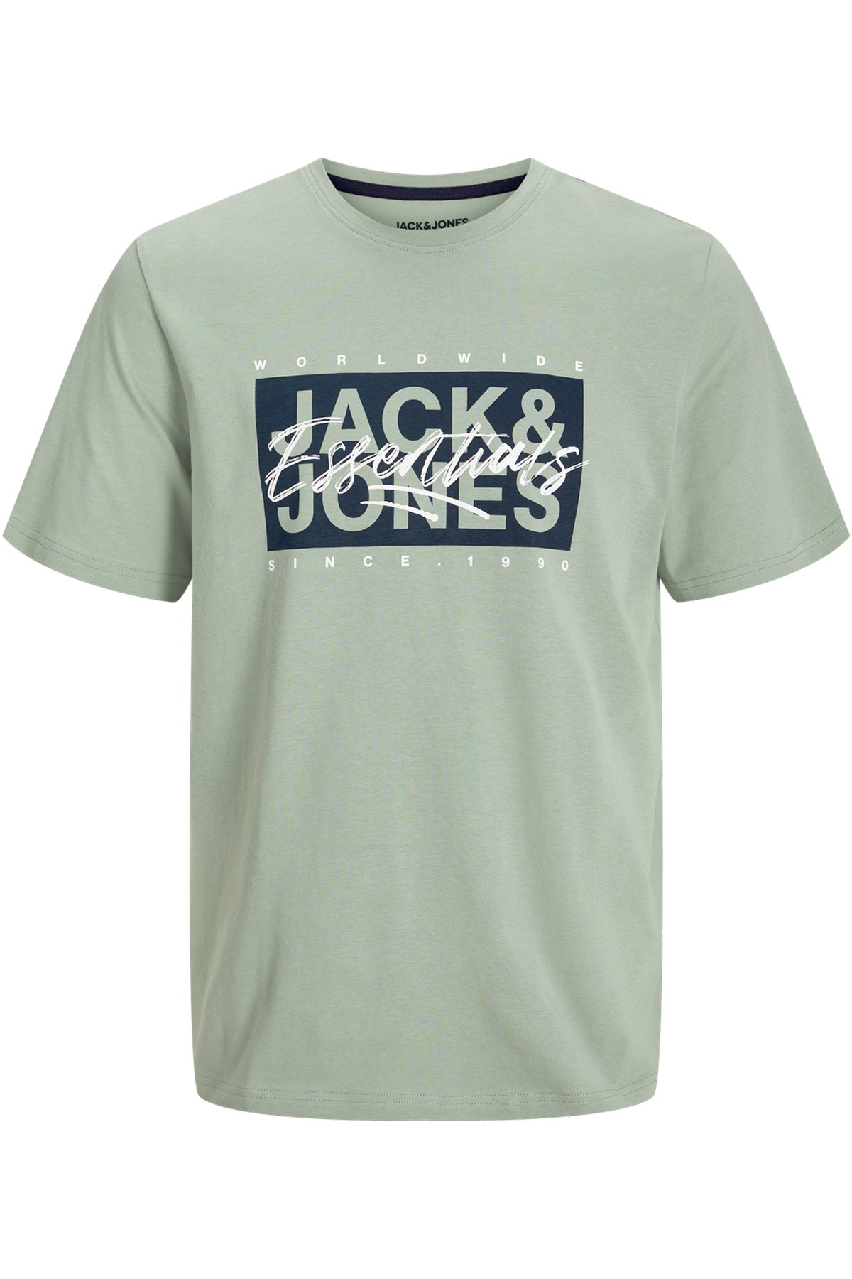 Jack & Jones Jjcolton Ln Erkek Tişört 12268439 Yeşil