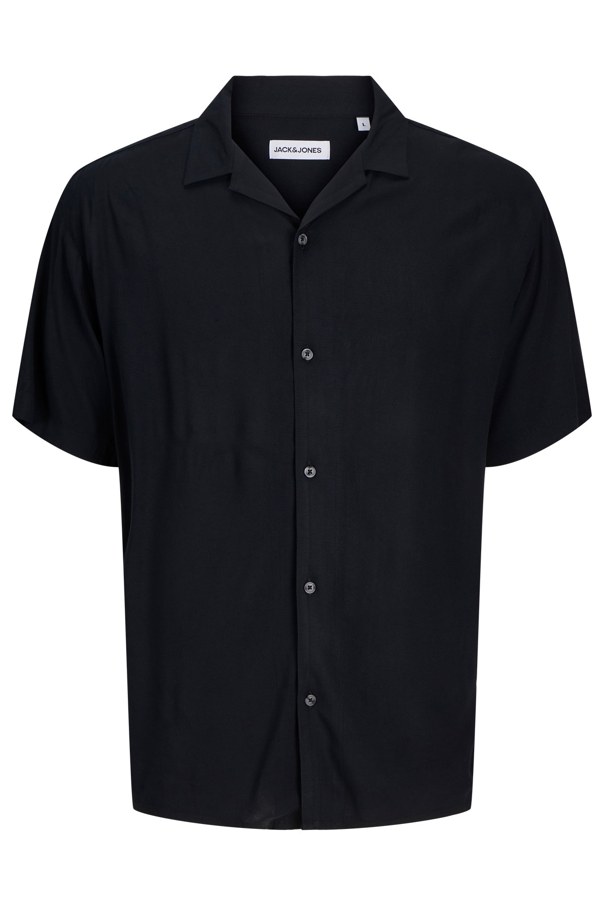 Jack & Jones Jjejeff Solid Resort Erkek Gömlek 12268443 Siyah