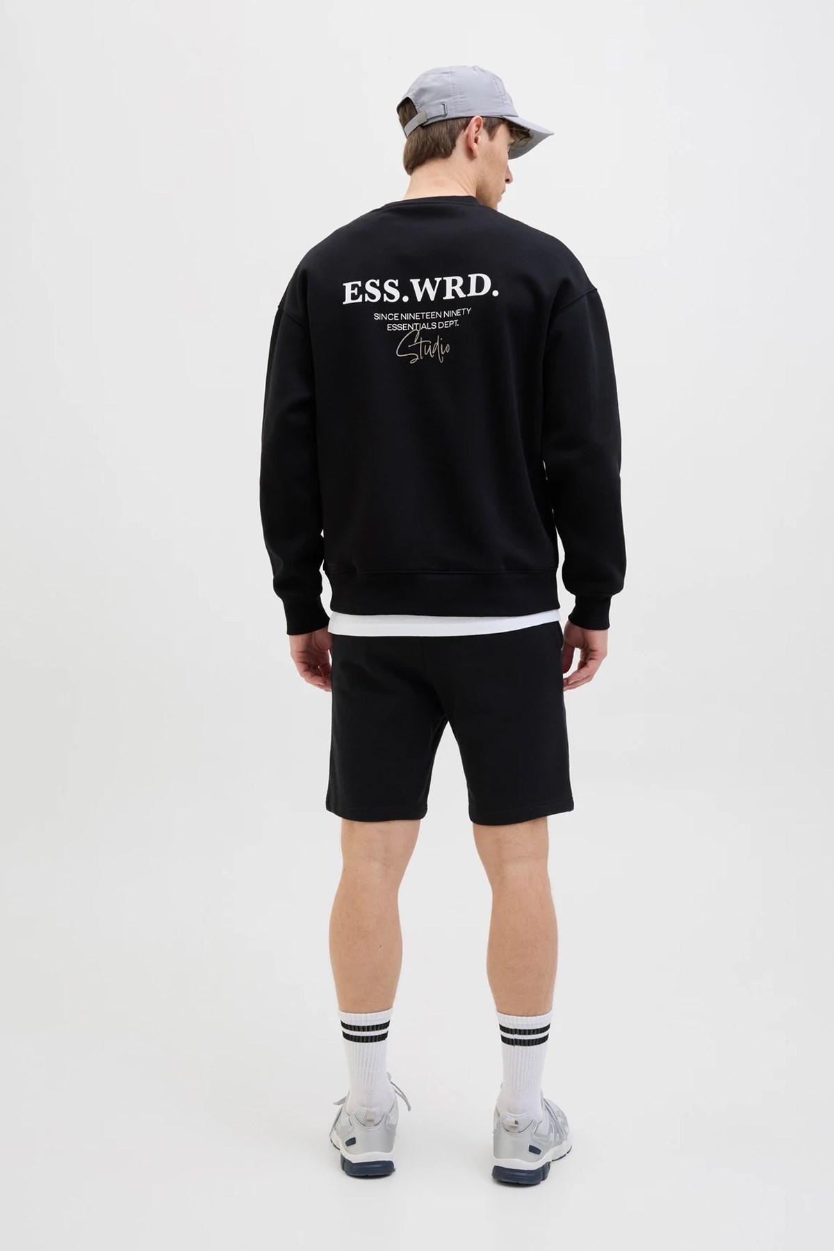 Jack & Jones Jpstgordon Beau Erkek Şort 12268770 Siyah