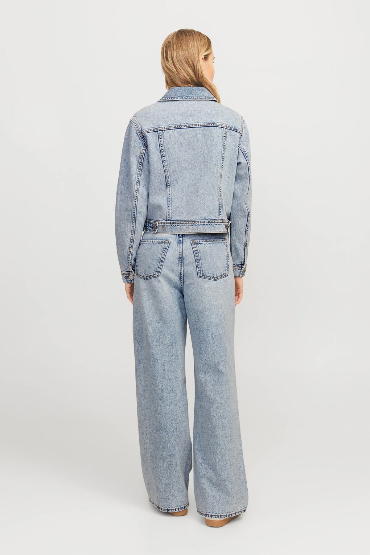 Jack & Jones Jxalys Kadın Kot Ceket Mavi