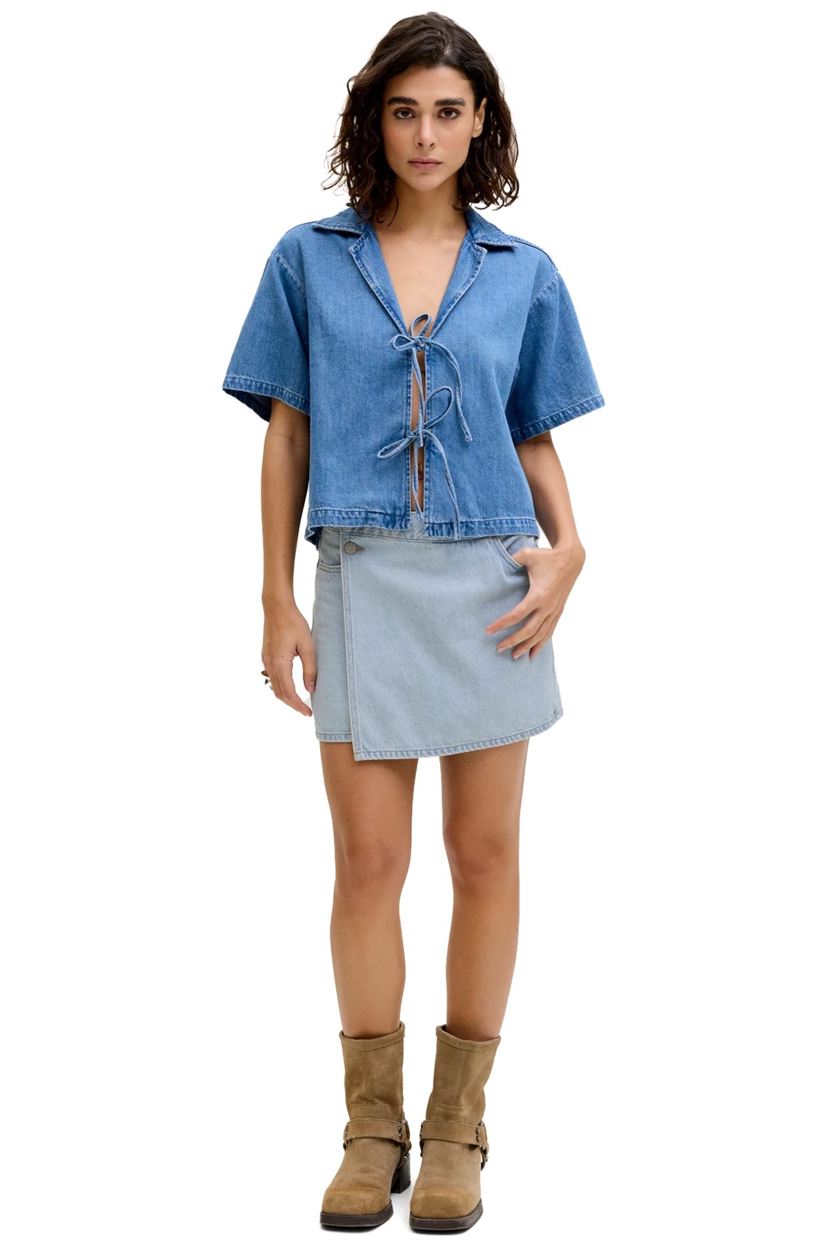 Jack & Jones Jxgreta Kadın Etek 12269114 Mavi