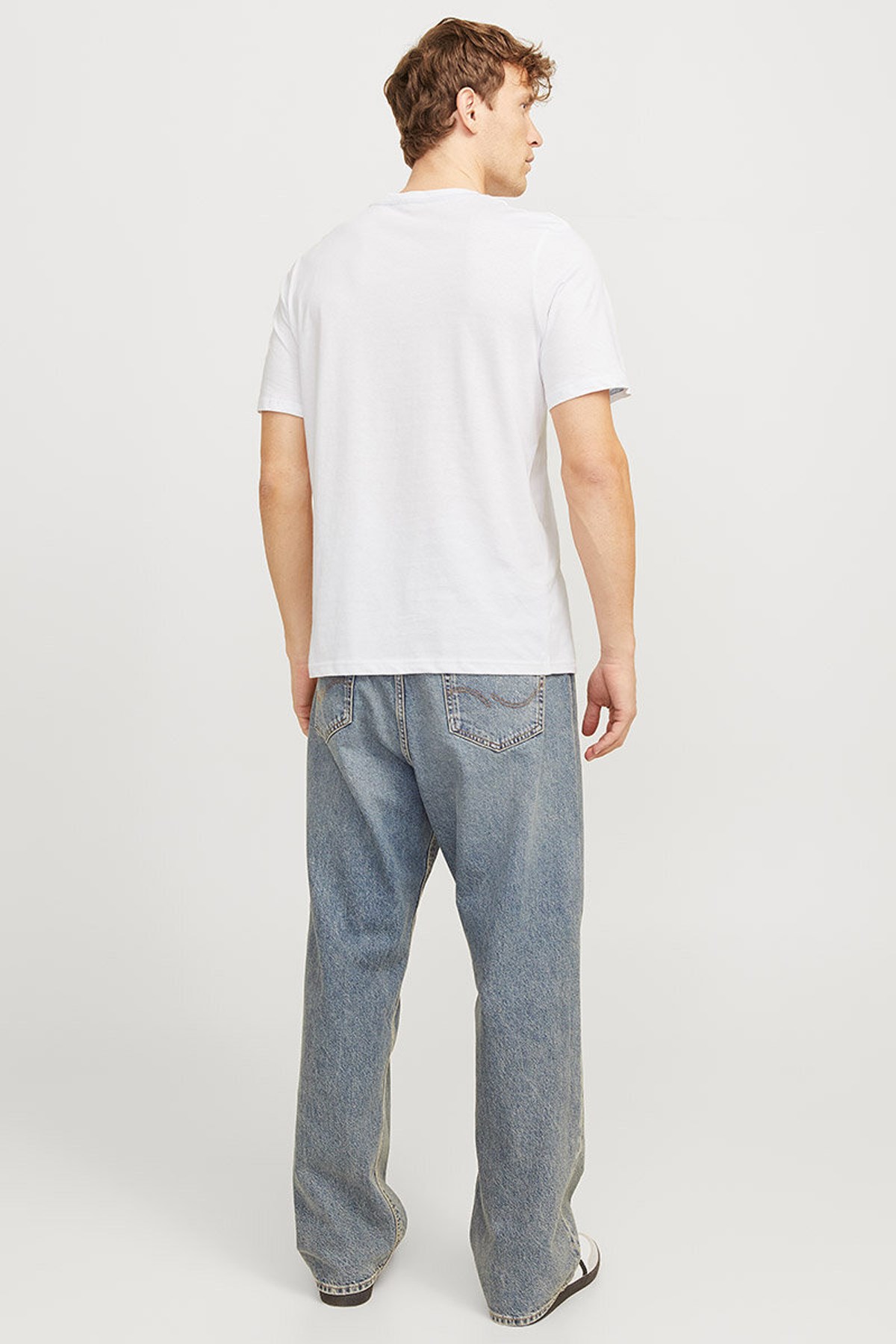 Jack & Jones Jjsimon Erkek Tişört 12269280 Beyaz