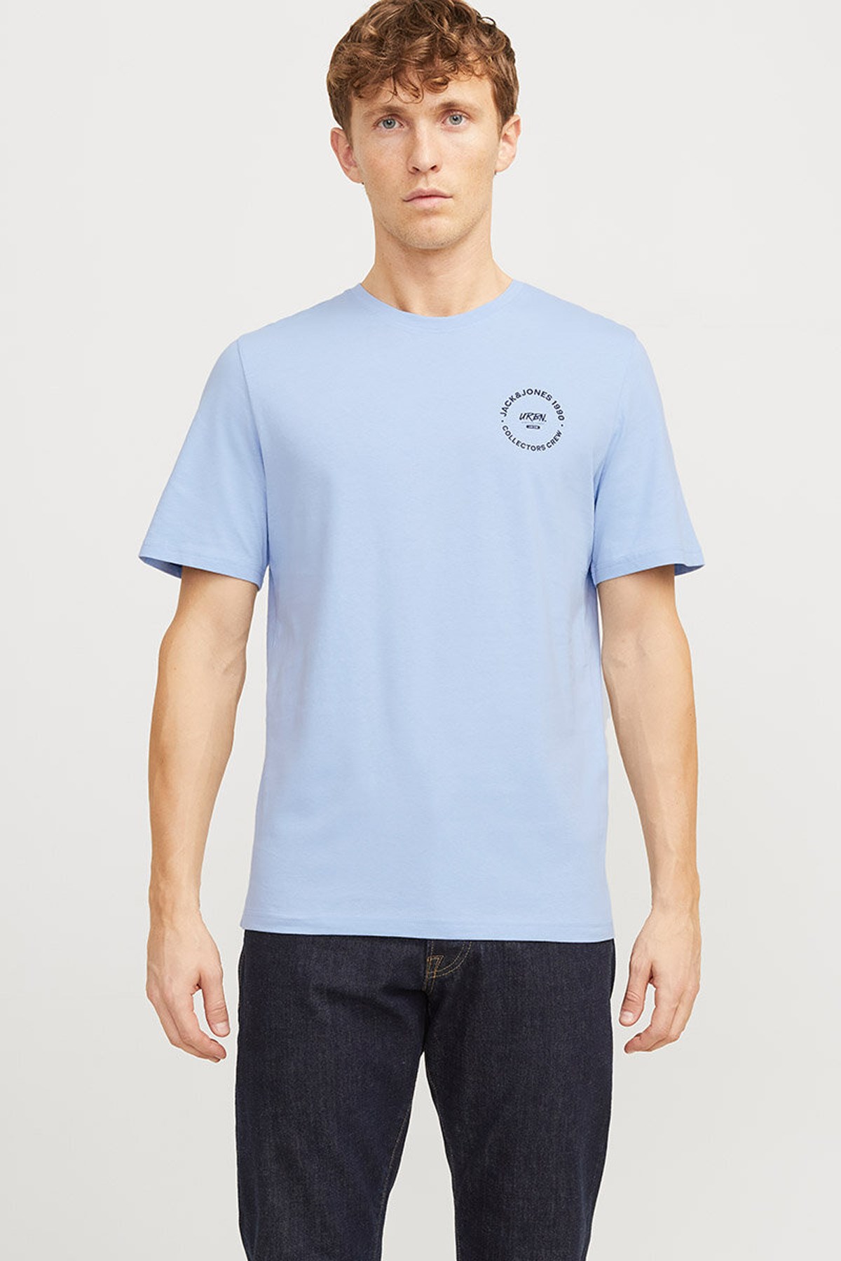 Jack & Jones Jjsimon Erkek Tişört 12269280 Mavi